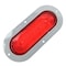 Grote Lamp, Led S/T/T, Supernova Oval, Red, Gray Theft-Resistant Flange 53592 - alternate 4
